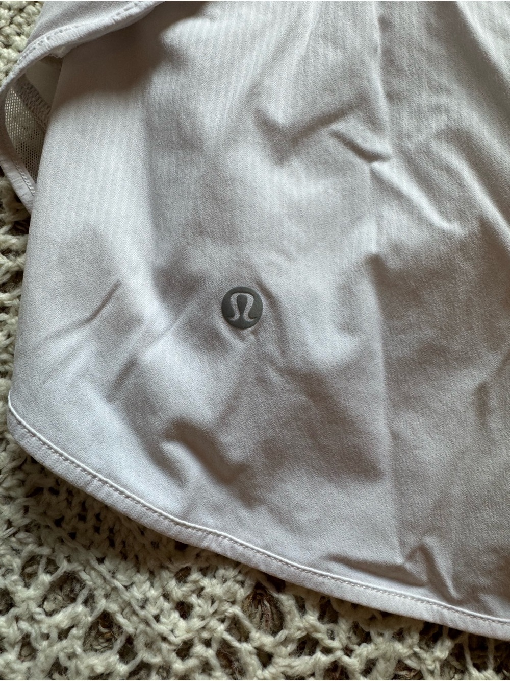 Lululemon Hotty Hot High-Rise Skirt Size 6 White Skort Biker Shorts Tennis Skirt - Picture 6 of 12